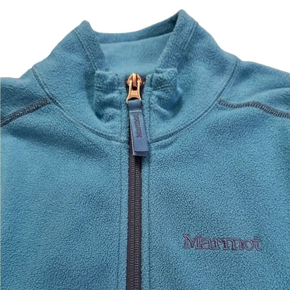 Marmot | Teal Quarter Zip Fleece (S) 💙 - Picture 2 of 5